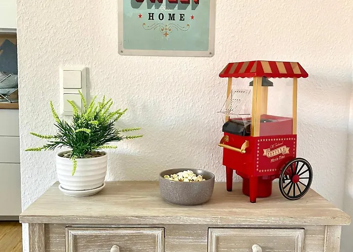 Lägenhet Cinema - Balkon & Beamer *