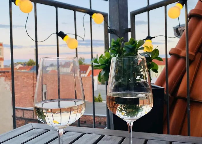 Apartman Cinema - Balkon & Beamer *